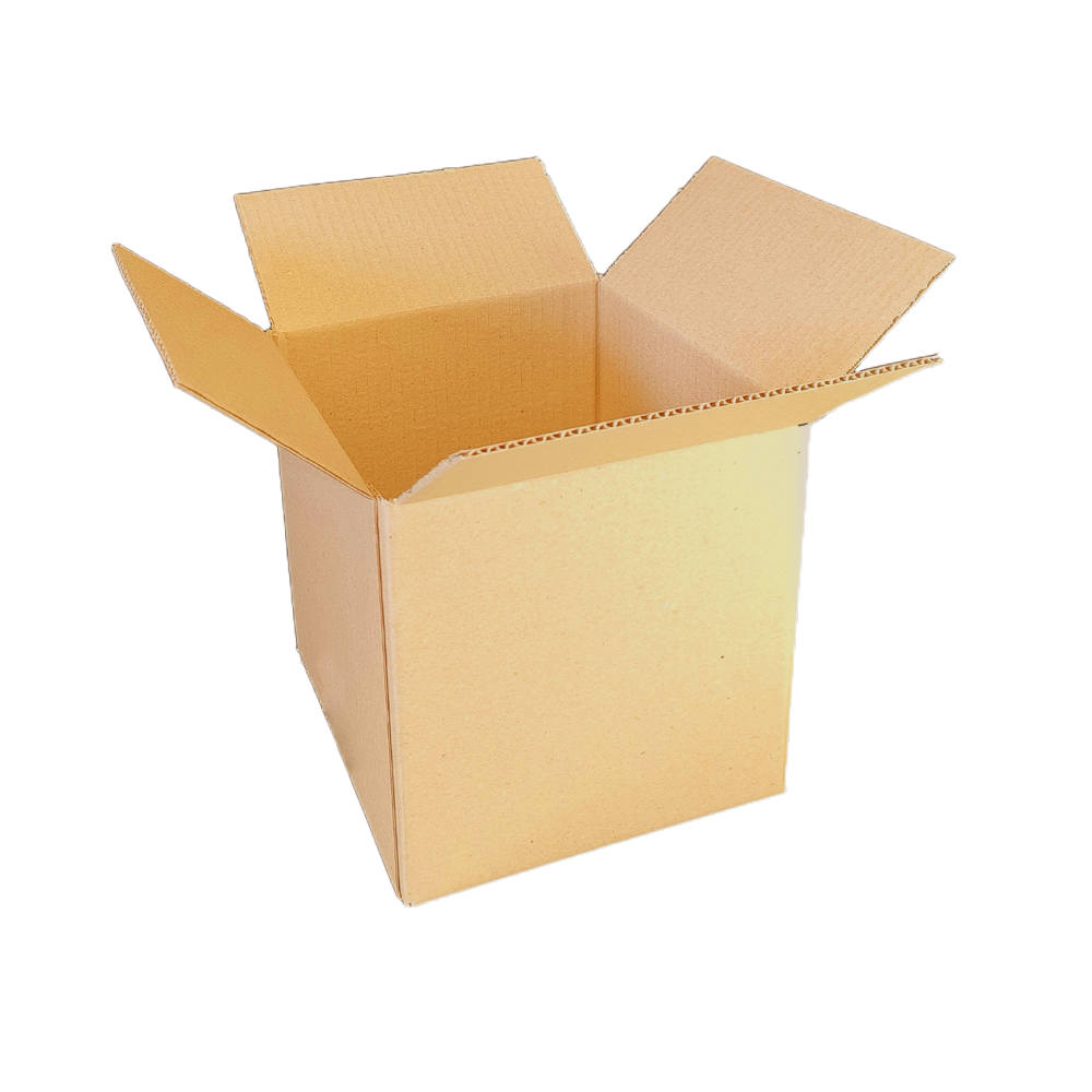 3B-C114 11L Cube Shipping Carton – 225mm x 225mm x 225mm (25)