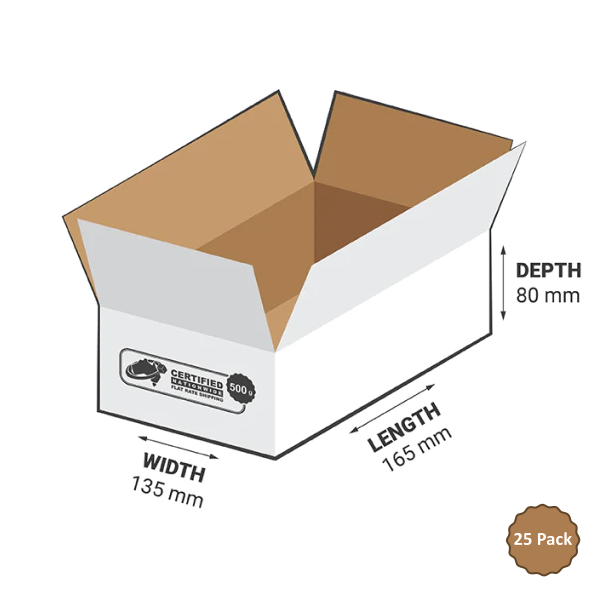 500B-178W 1.78L White Rectangular Base Carton– 165mm x 135mm x 80mm (25)