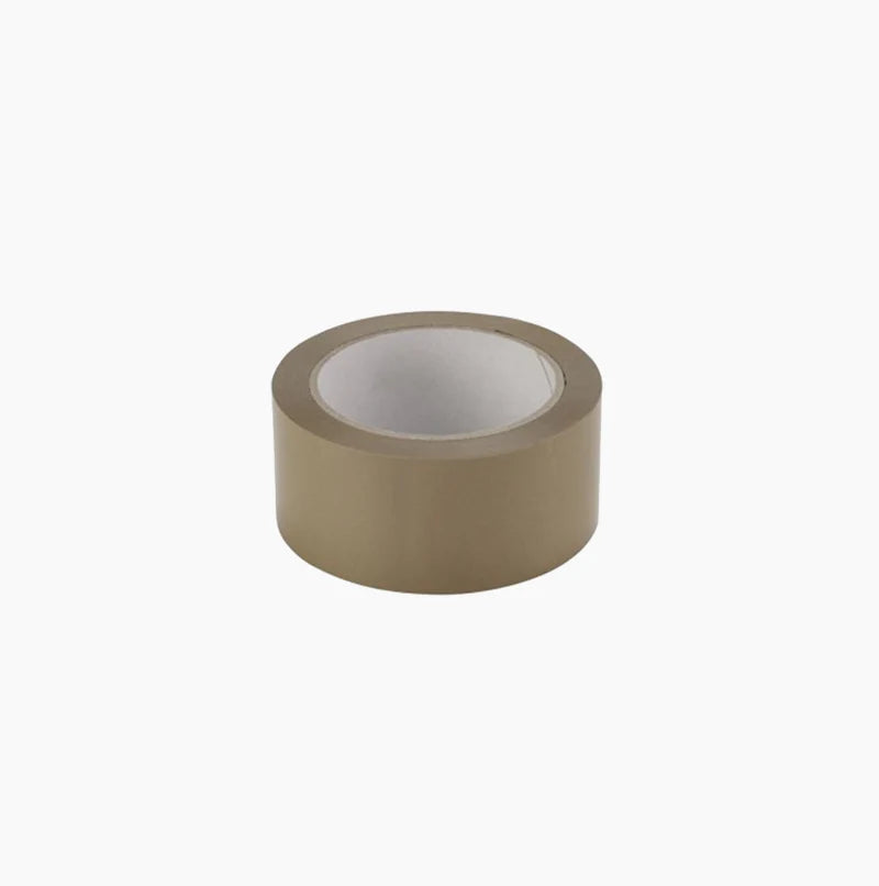Brown Packing Tape - Single - 48mm x 75m High Quality Adhesive - Extra Length