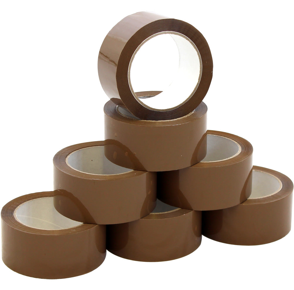 75TBs: Brown Packing Tape – 48mm x 75m (6)